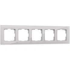 Изображение Рамка на 5 постов Favorit (дымчатый, стекло) W0051117